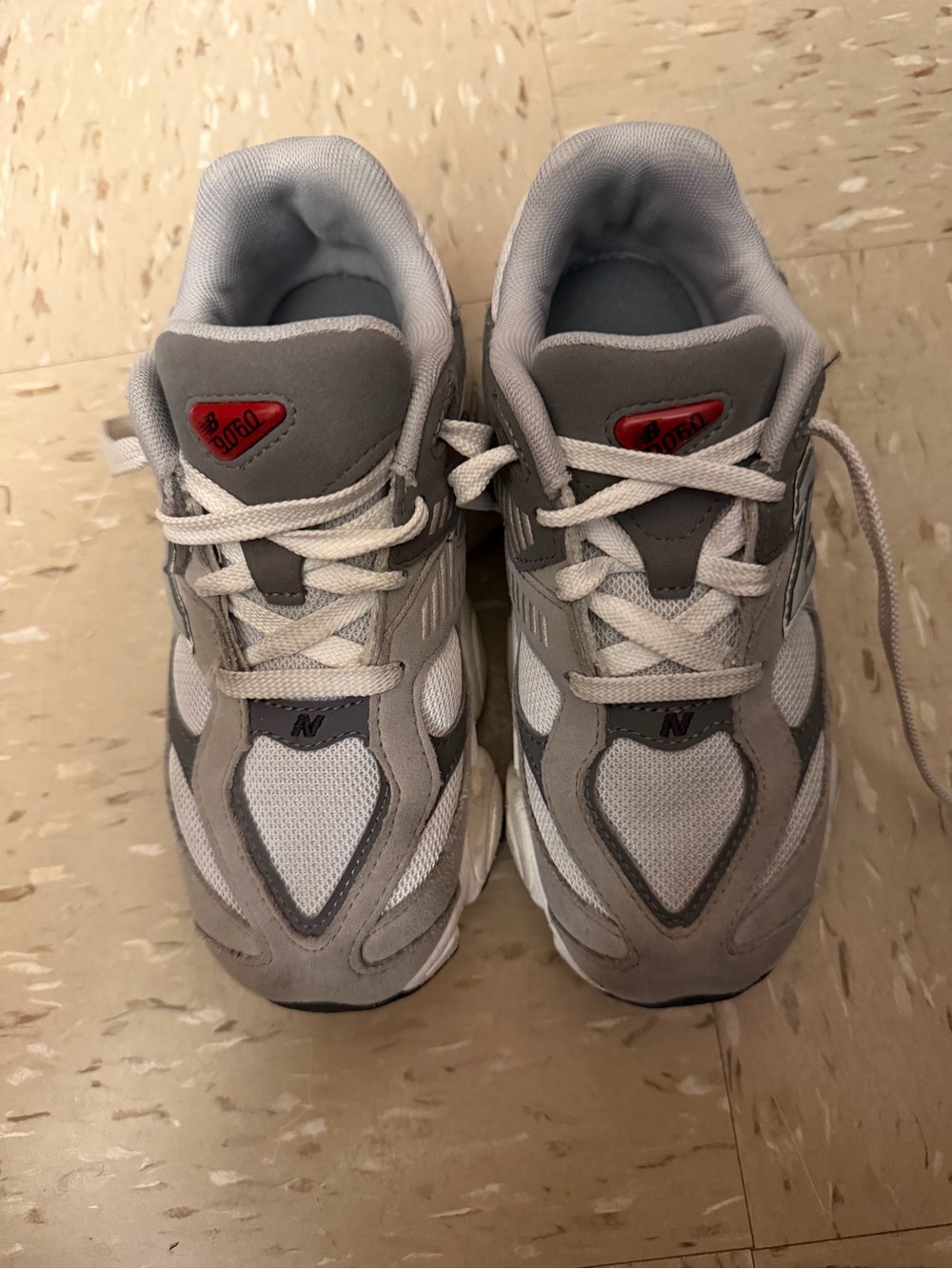 Kids Gray and White Athletic Sneakers - Brand: